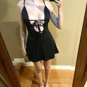 Billie Mini dress Black Outcast Clothing